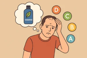 کمبود ویتامین و ریزش مو