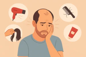 عادتهای روزانهای که باعث ریزش مو میشوند